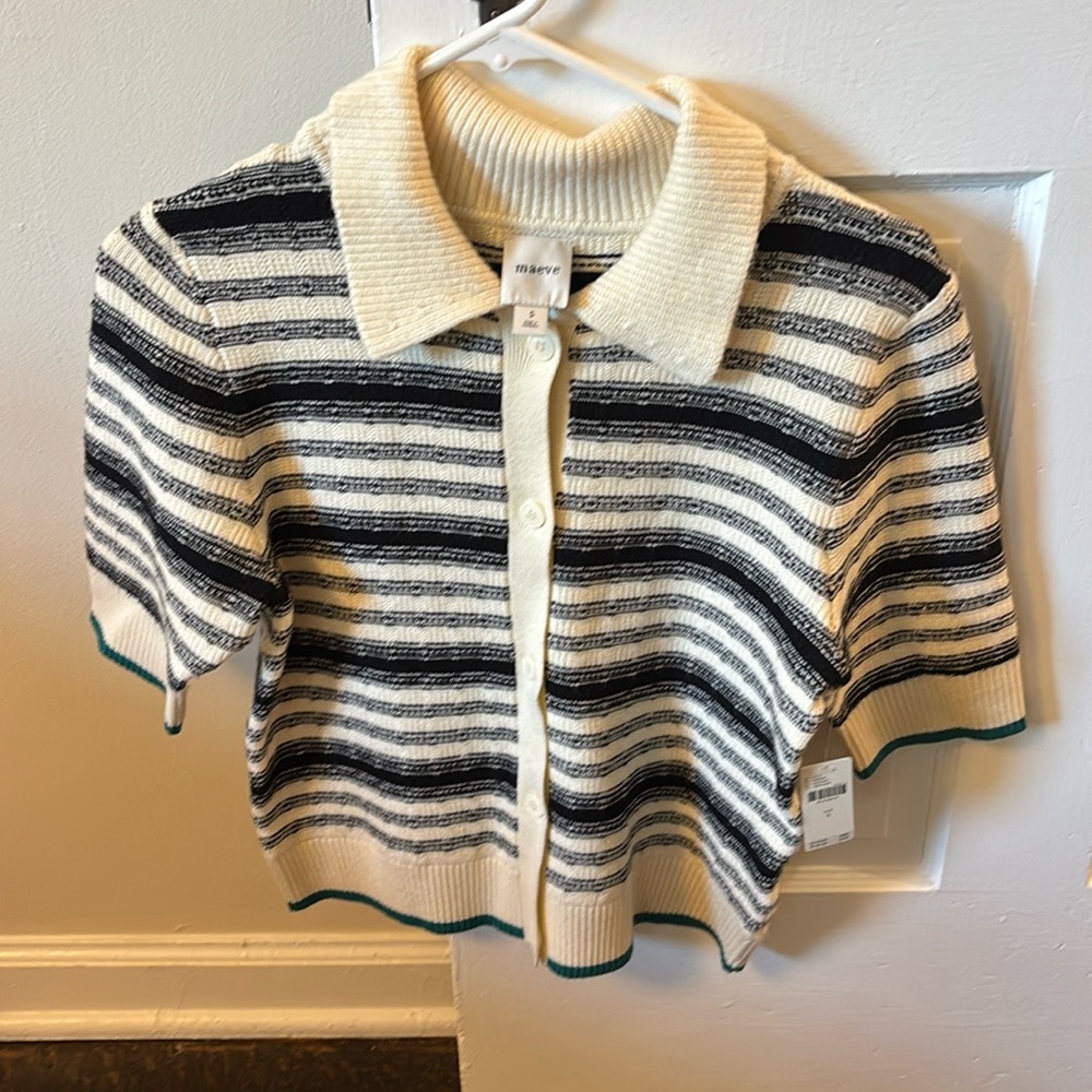 Anthropologie Maeve NWT Small cardigan
